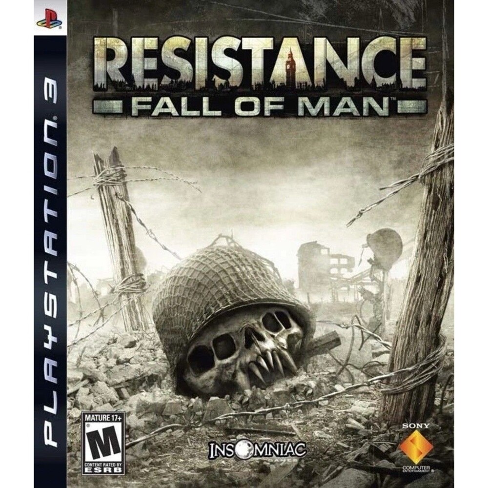 Resistance Fall of Man Video Game PlayStation 3 PS3 with Case